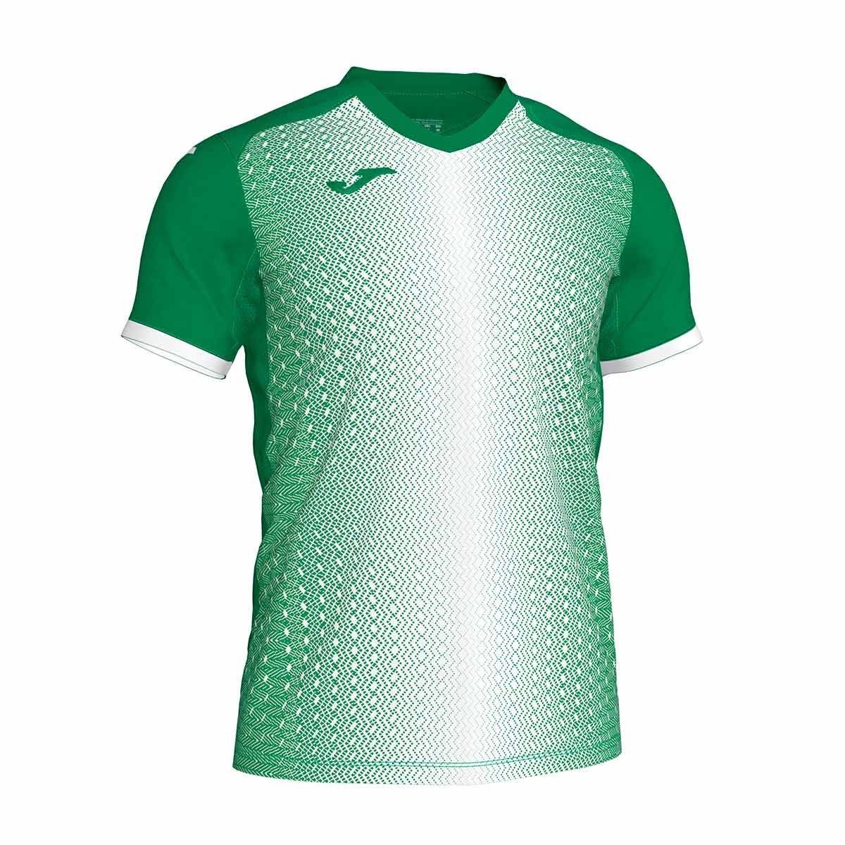 Camiseta Joma Supernova m/c Verde-Blanco - Tienda de fútbol Fútbol Emotion