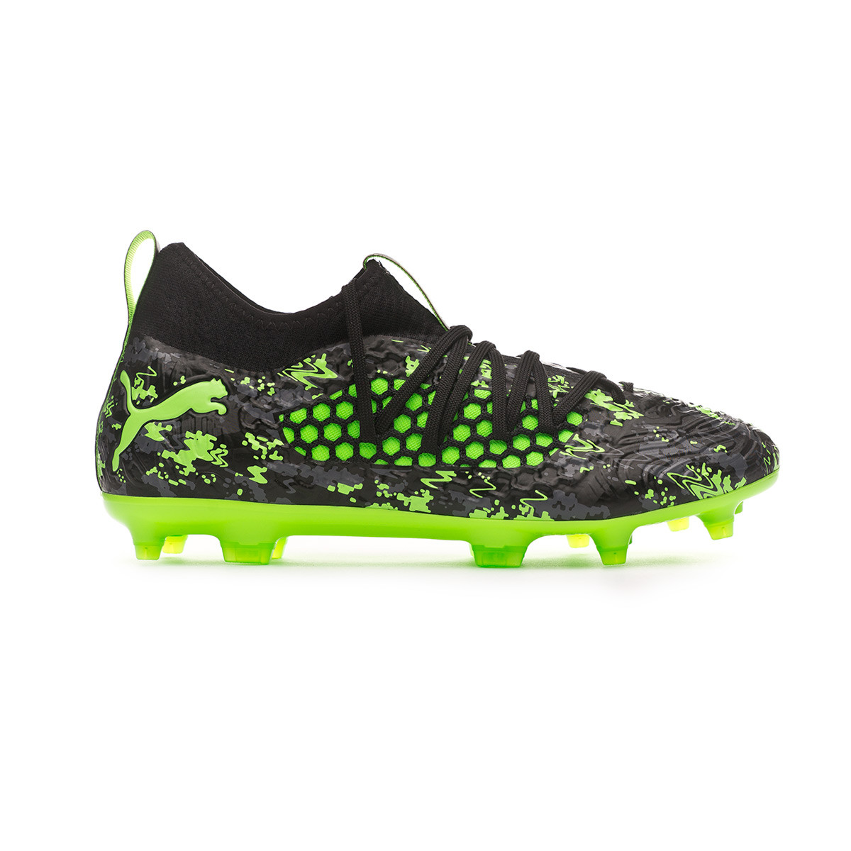 Puma black and green boots Clearance