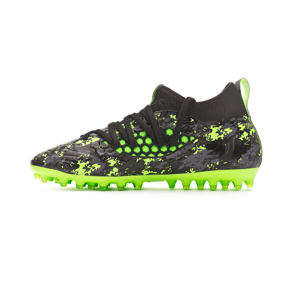scarpe puma bambino verde