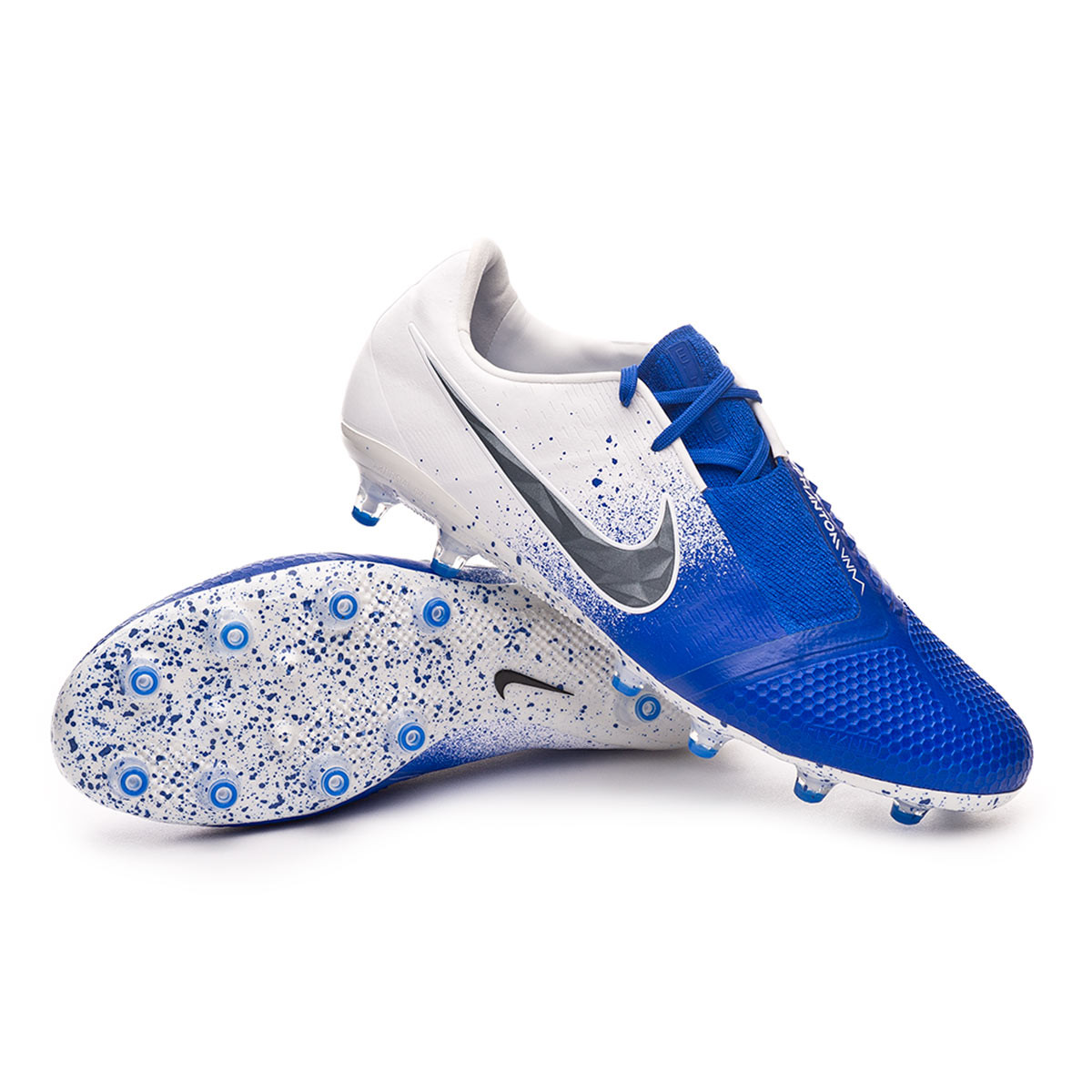 nike phantom boots blue