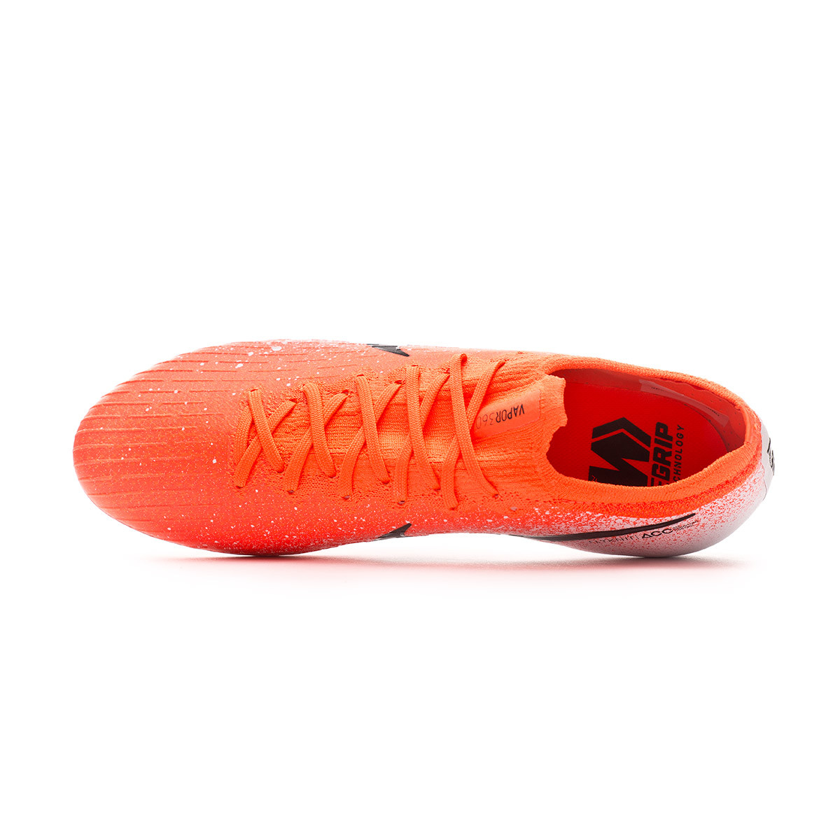 耐吉毒蜂平底足球鞋黑橘色Nike Hypervenom Phelon Boots