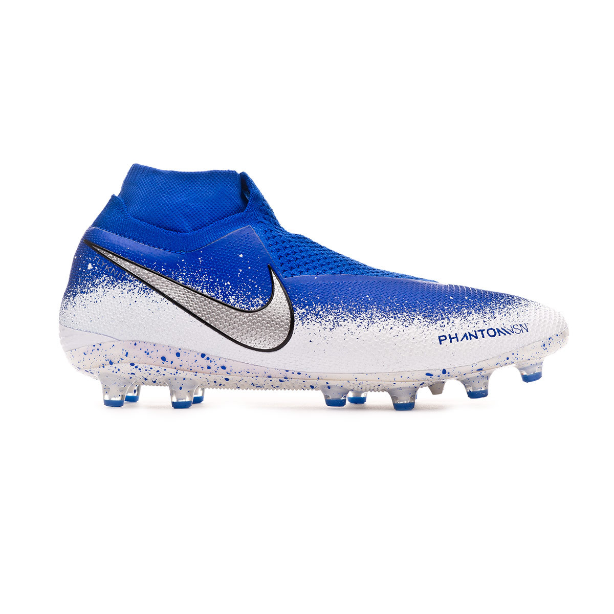 nike phantom vision elite blue and white