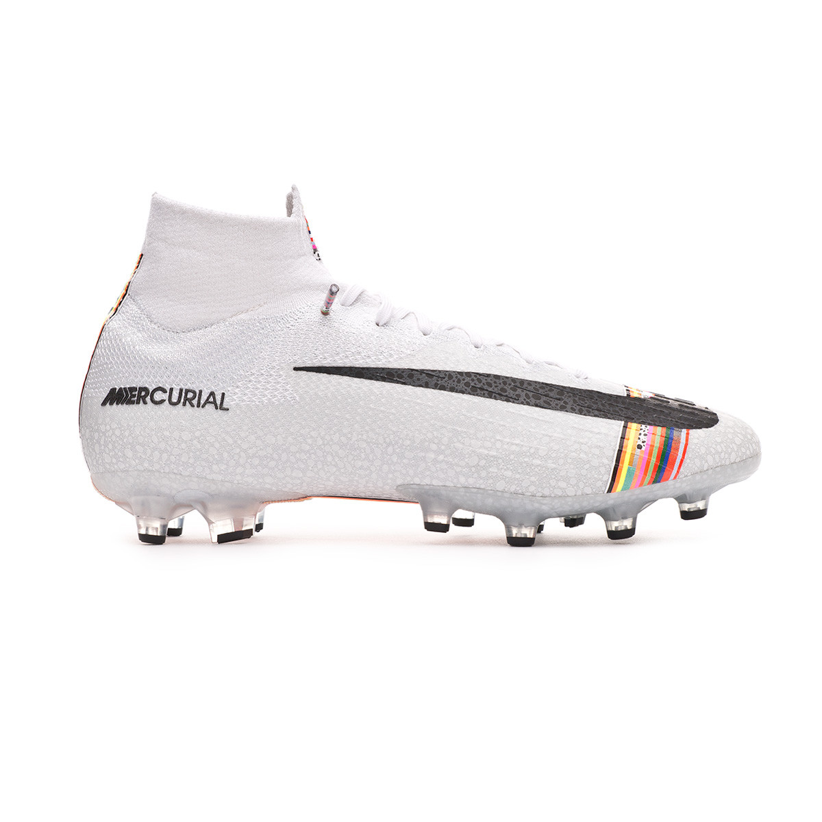 white mercurial football boots