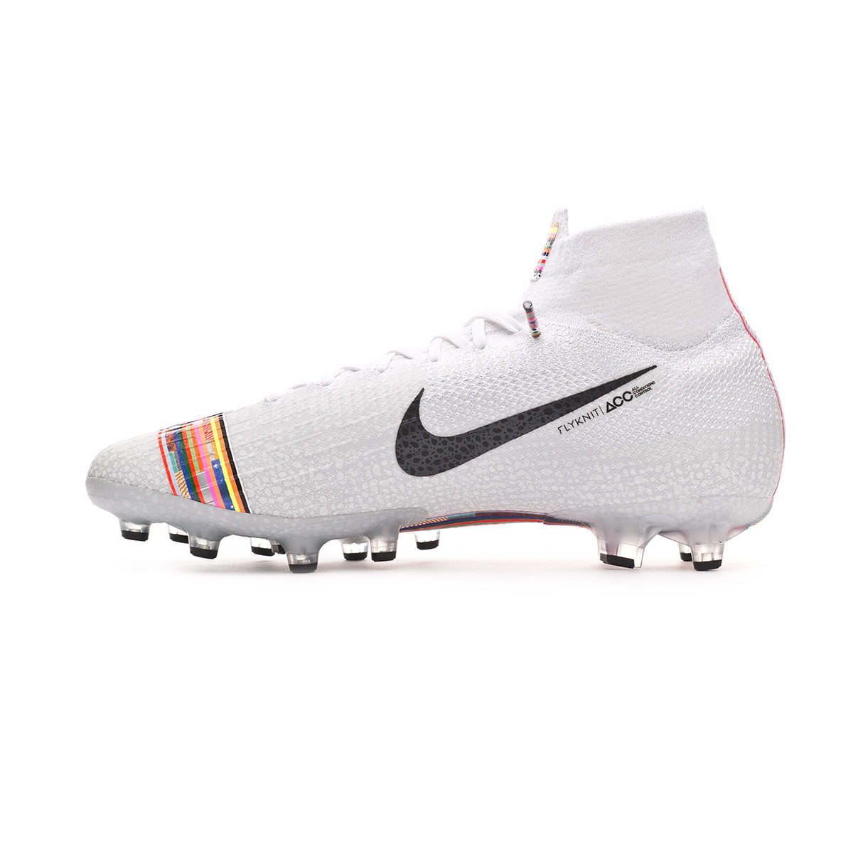 nike white and rainbow