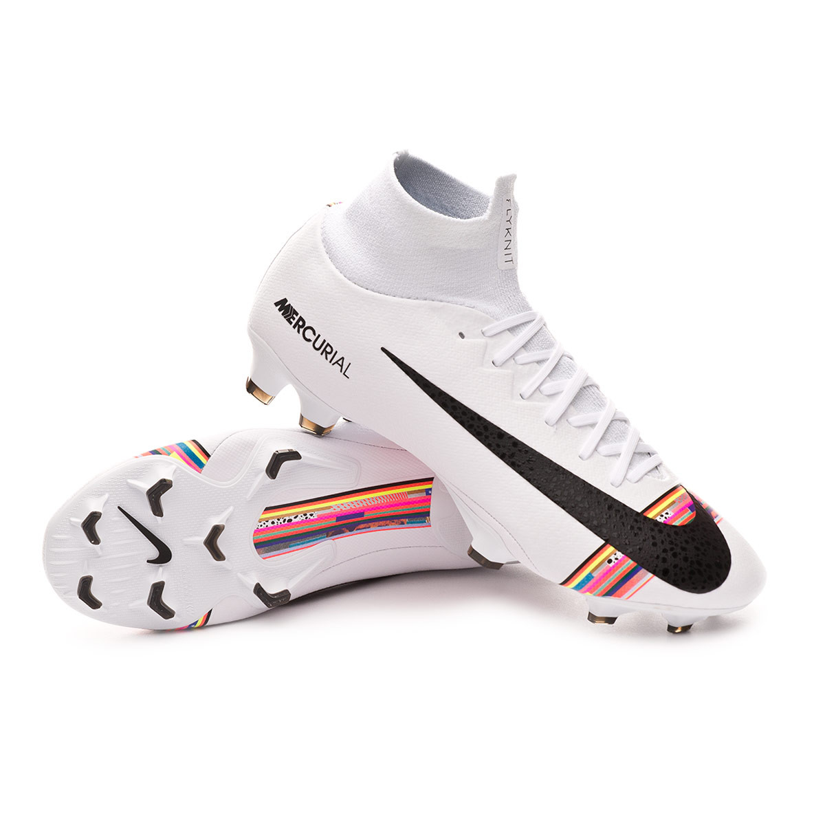 Zapatos de fútbol Nike Mercurial Superfly VI Pro LVL UP FG Pure  platinum-Black-White - Tienda de fútbol Fútbol Emotion