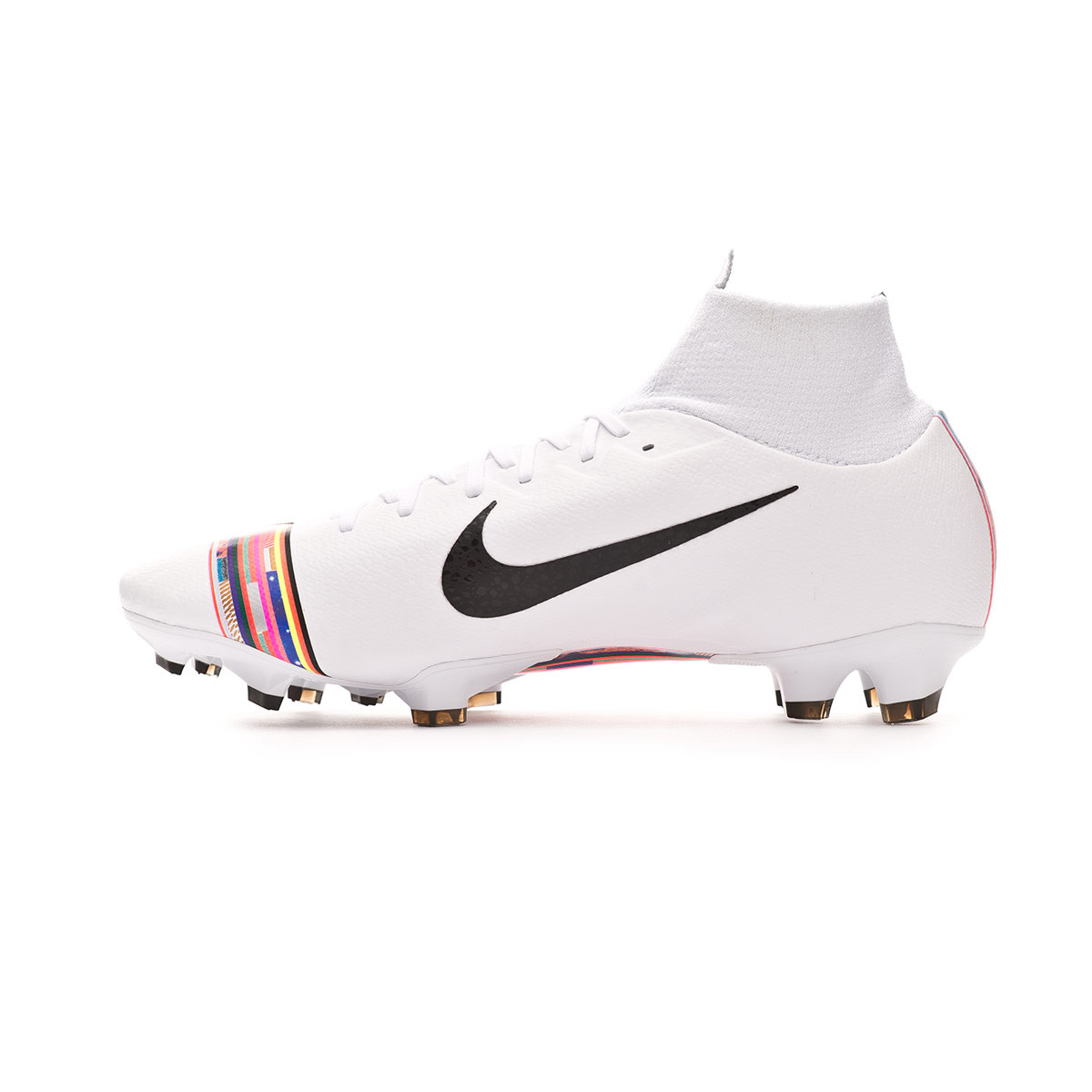 white nike footy boots