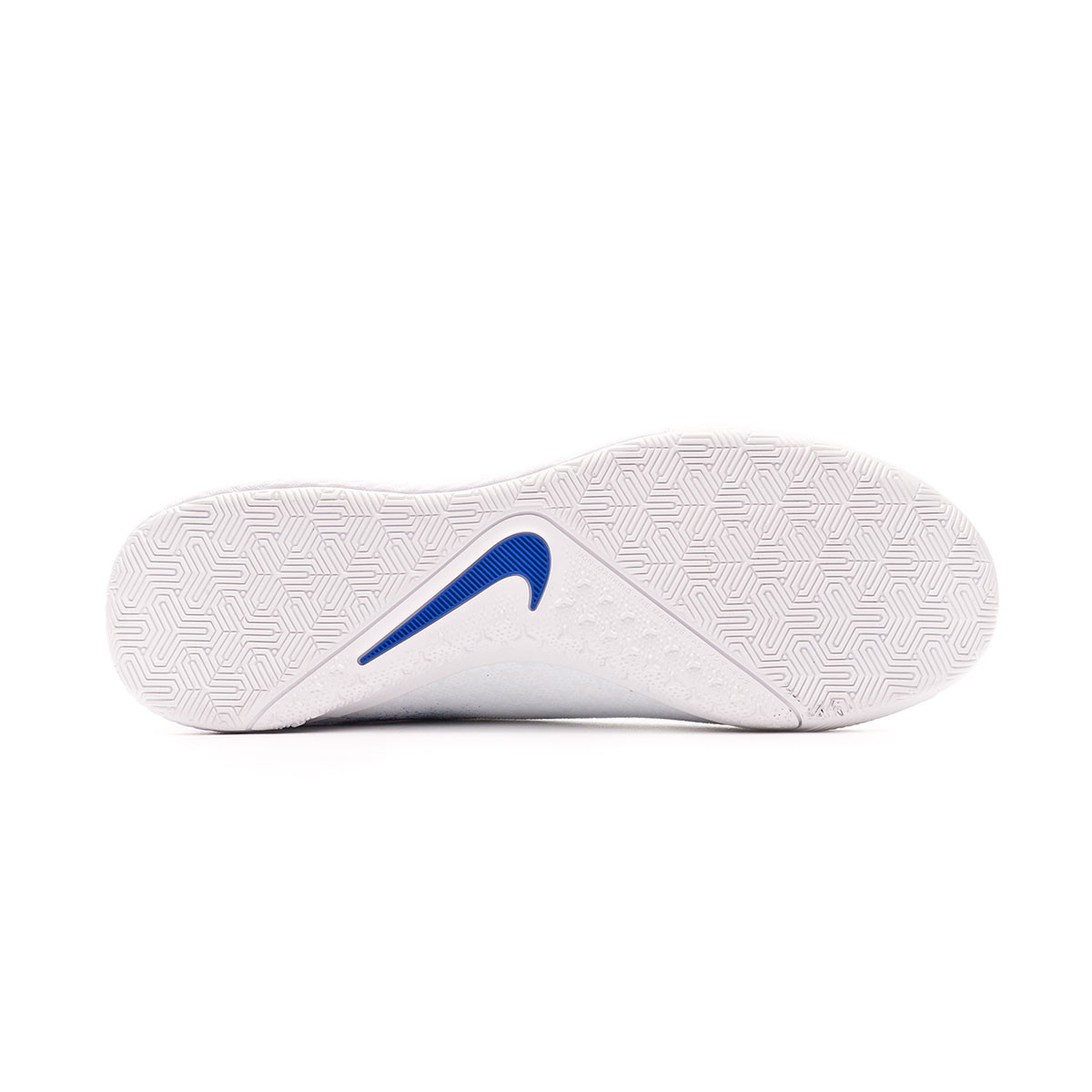 Presa laberinto capa Futsal Boot Nike React Phantom Vision Pro DF IC Racer blue-Chrome-White - Football store Fútbol Emotion Presa laberinto capa Futsal Boot Nike React Phantom Vision Pro DF IC Racer blue-Chrome-White - Football store Fútbol Emotion