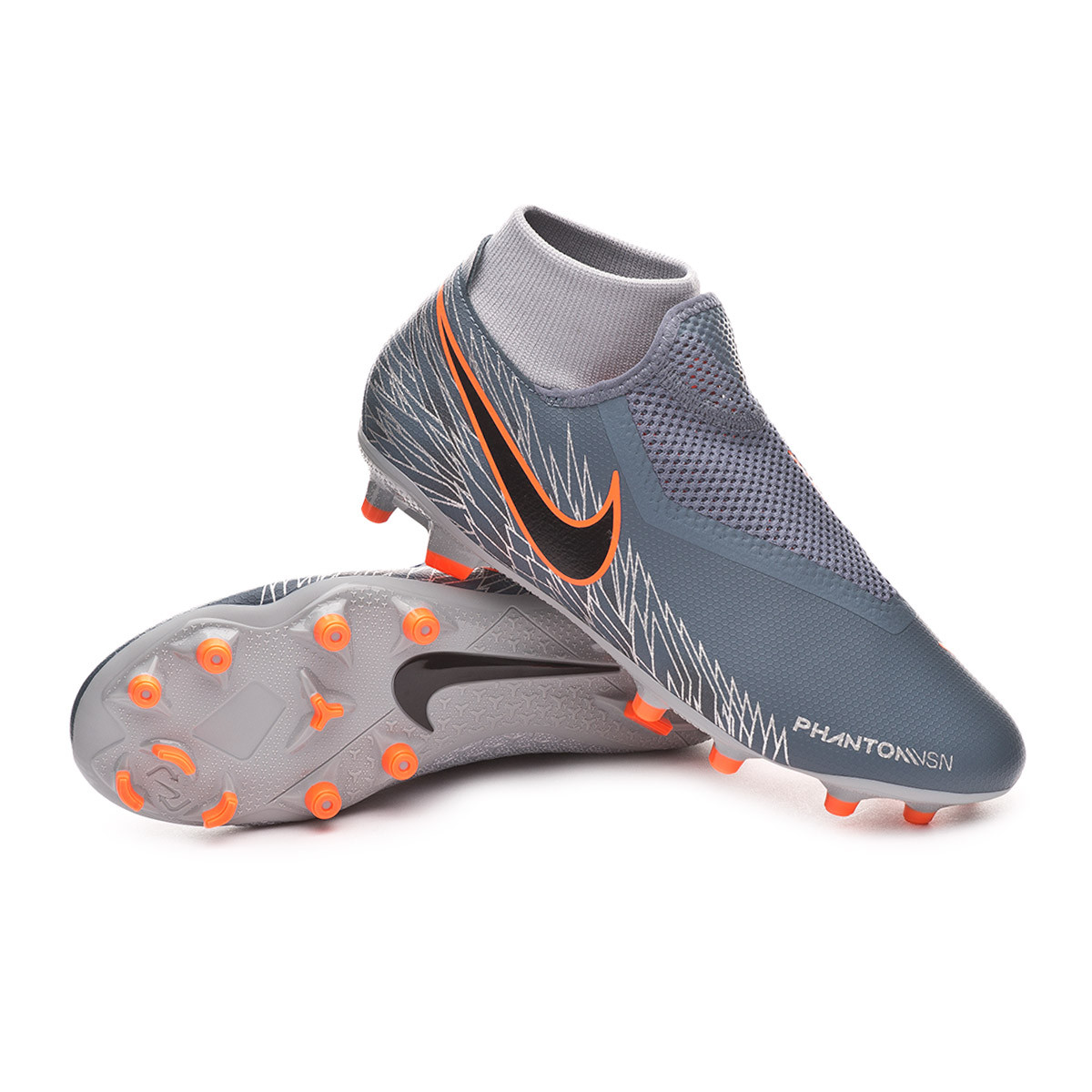 Football Boots Nike Phantom Vision Academy DF FG/MG Armory blue-Black-Hyper  crimson - Football store Fútbol Emotion