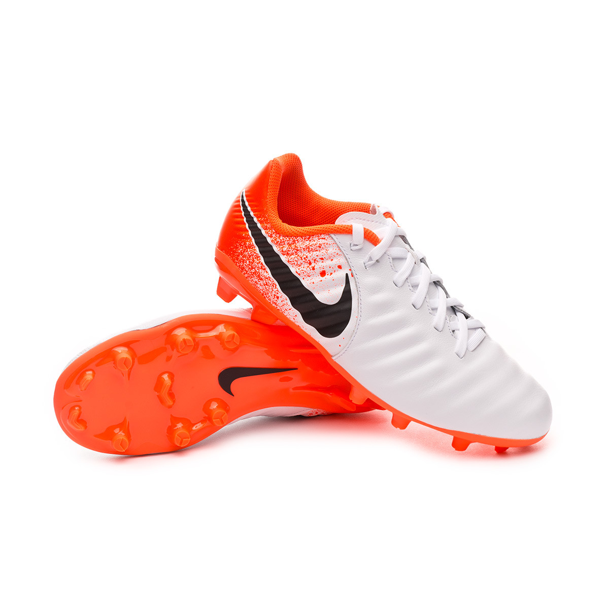 Bota de fútbol Nike Tiempo Legend VII Academy MG Niño White-Black-Hyper  crimson - Tienda de fútbol Fútbol Emotion