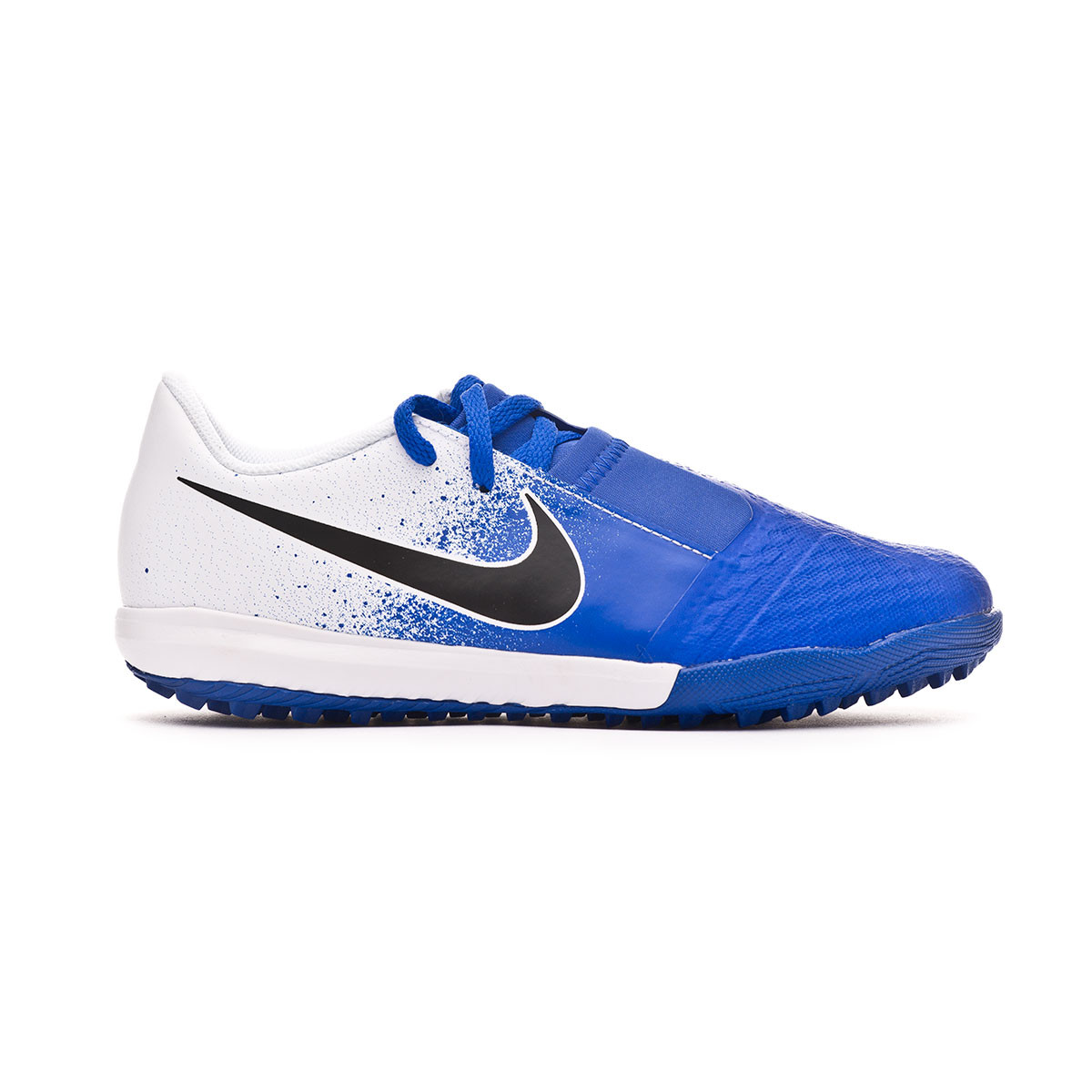 soldadura Lejos Calibre Football Boot Nike Kids Phantom Venom Academy Turf White-Black-Racer blue - Football store Fútbol Emotion soldadura Lejos Calibre Football Boot Nike Kids Phantom Venom Academy Turf White-Black-Racer blue - Football store Fútbol Emotion
