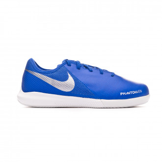 Sapatilha de Futsal Nike Phantom Vision Academy IC Niño Racer blue-Chrome-White