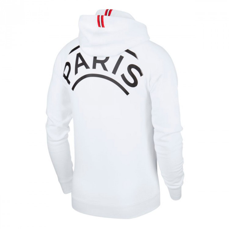 psg hoodie jordan white