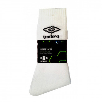 Meias Umbro Sports (Pack 3 uds.) Branco