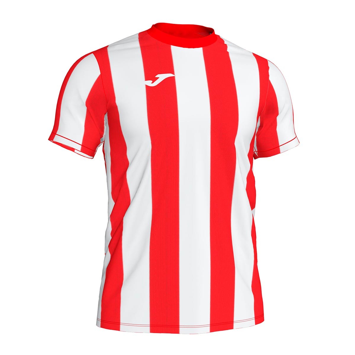 camiseta roja y blanca