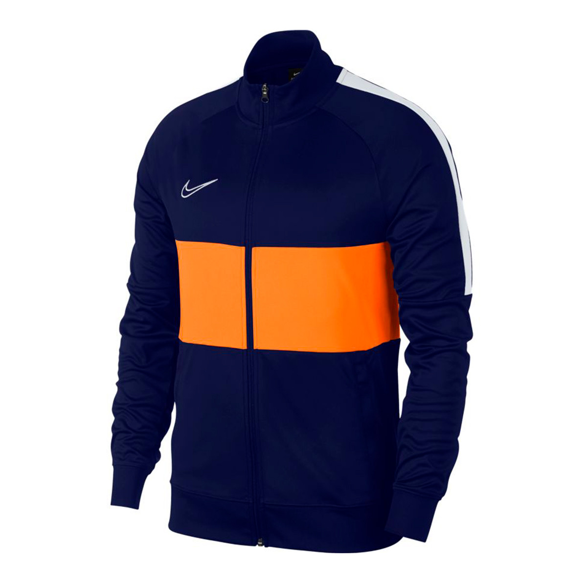 nike dri fit jacket blue