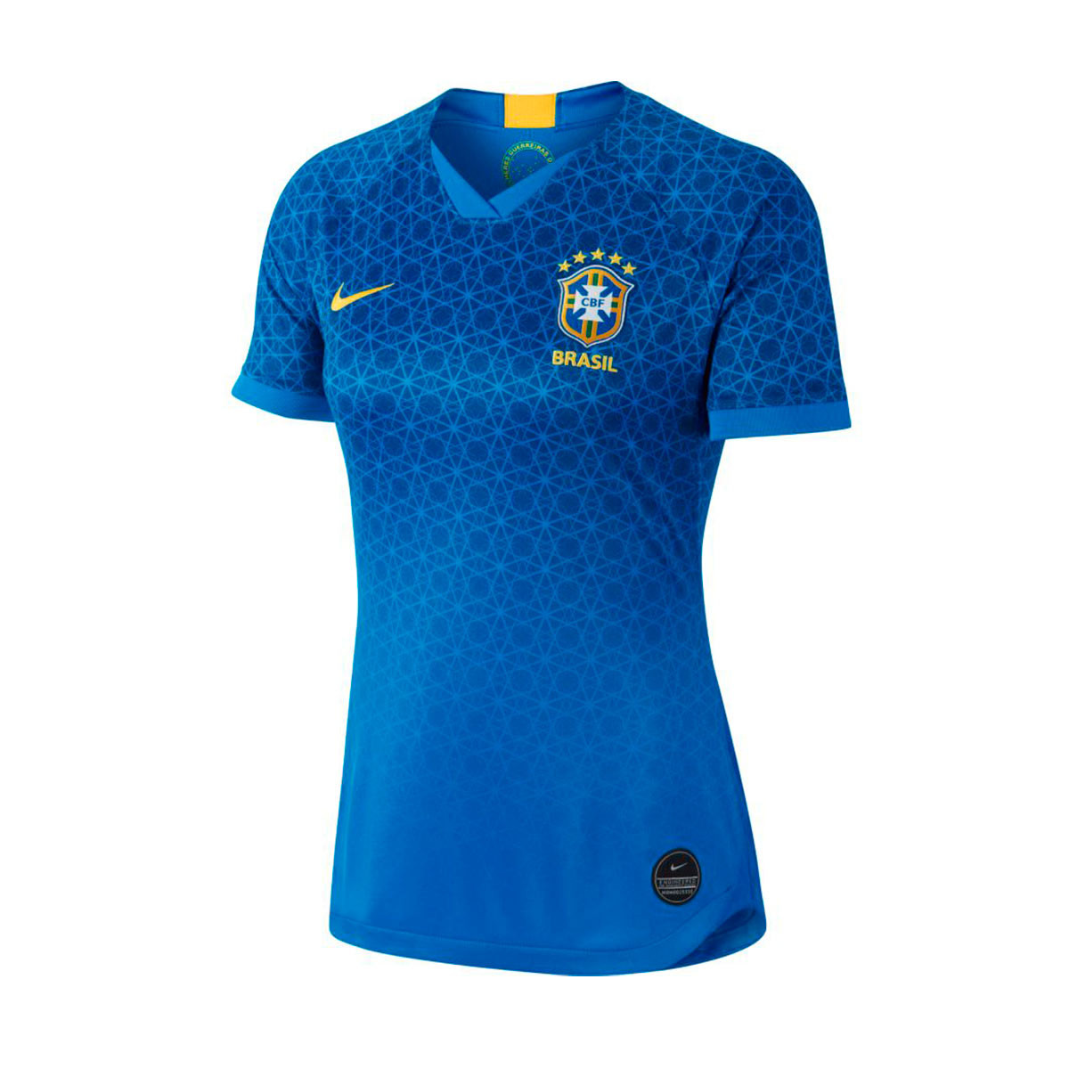 Camiseta Nike Selección Brasil Breathe Stadium SS Segunda Equipación WWC  2019 Mujer Soar-Midwest gold - Tienda de fútbol Fútbol Emotion