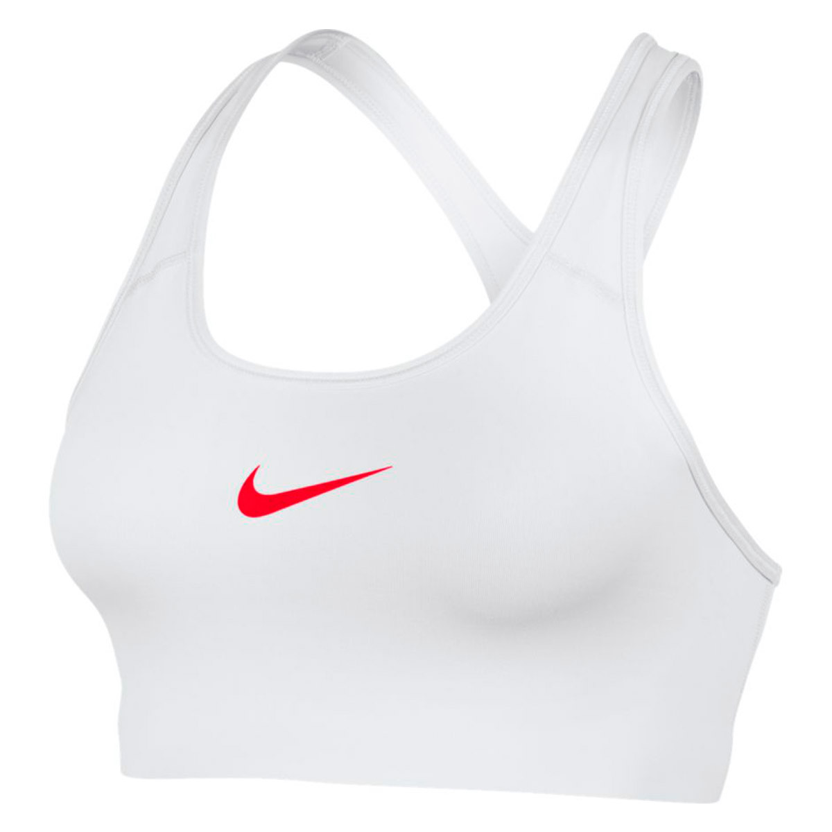 red nike sports bra