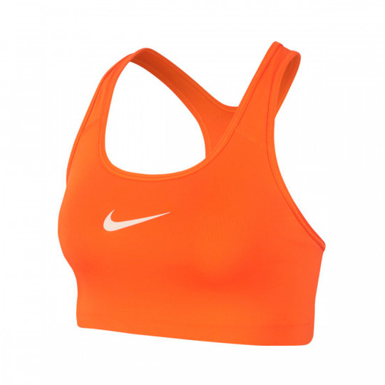 nike sports bra orange