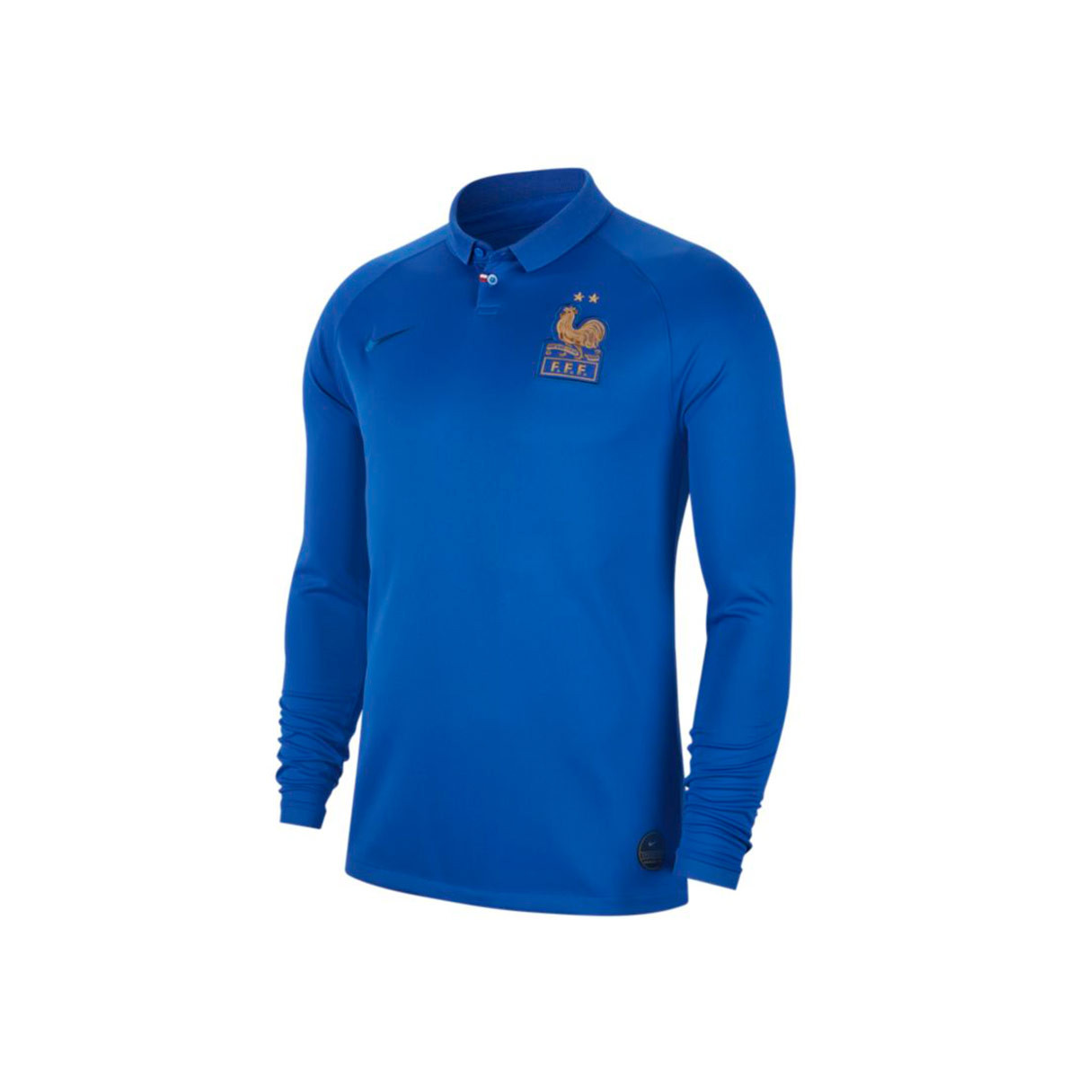 Camiseta Nike Selección Francia Breathe Stadium LS 2018-2019 Game royal -  Tienda de fútbol Fútbol Emotion