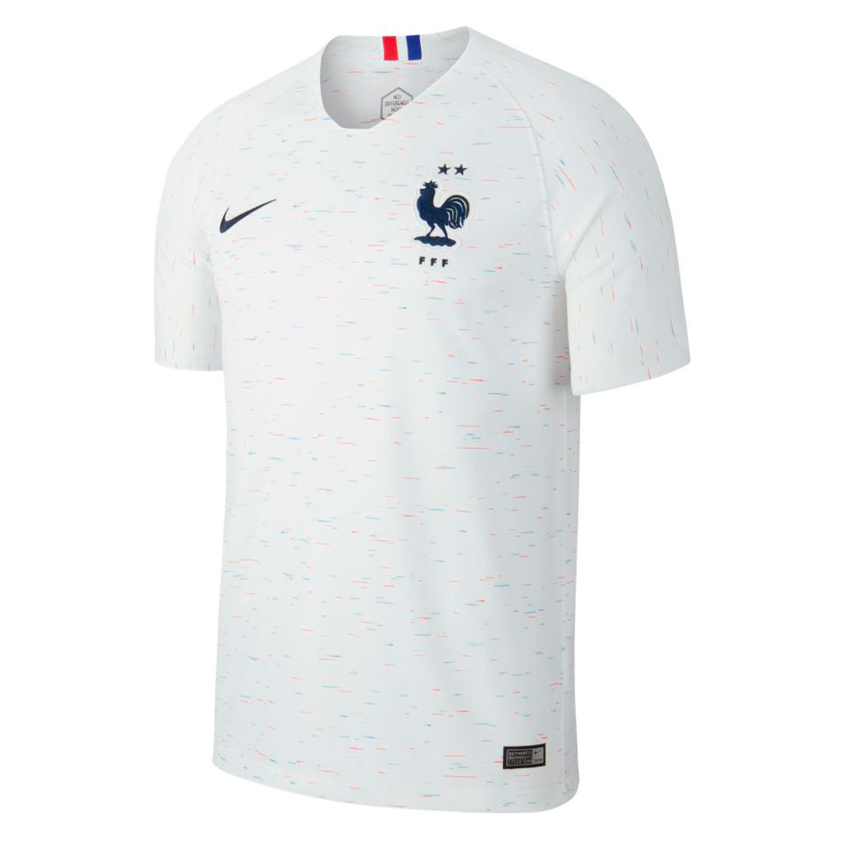 Jersey Nike Selección Francia Breathe Stadium Segunda Equipación 2018-2019  White-Obsidian - Football store Fútbol Emotion