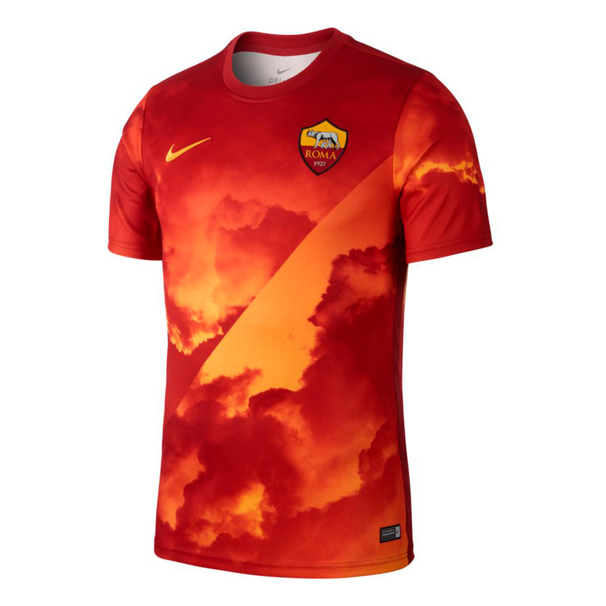Camiseta Nike AS Roma Dry Top SS PM 2019-2020 University gold - Tienda de  fútbol Fútbol Emotion