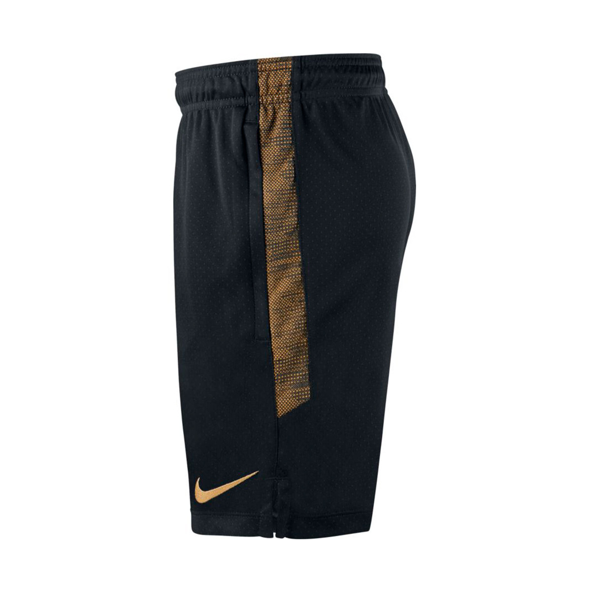 black gold nike shorts