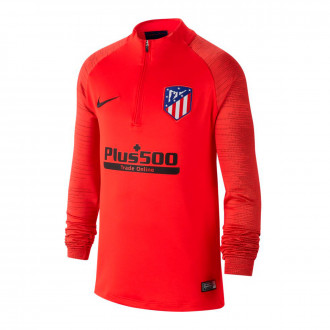 Sweatshirt Nike Atlético de Madrid Dry Strike Dril Top 2019-2020 Crianças Challenge red-Black