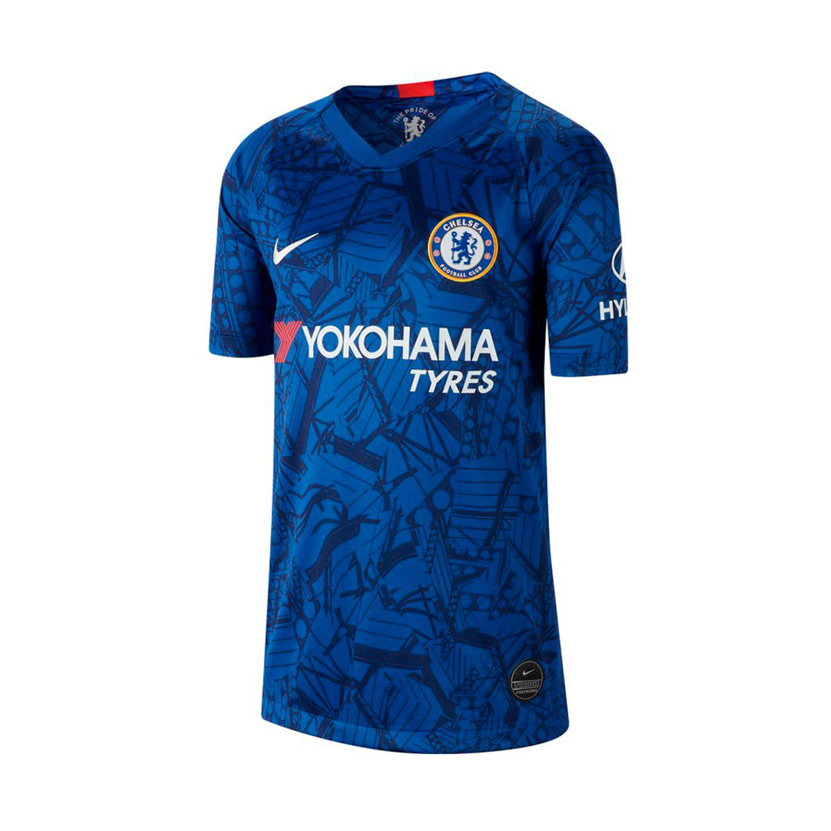 Camiseta Nike Chelsea FC Breathe Stadium SS Primera Equipación 2019-2020  Niño Rush blue-White - Tienda de fútbol Fútbol Emotion