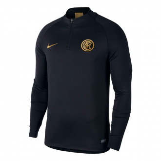 Sweatshirt Nike Inter Milán Dry Strike Dril Top 2019-2020 Niño Black-Truly gold