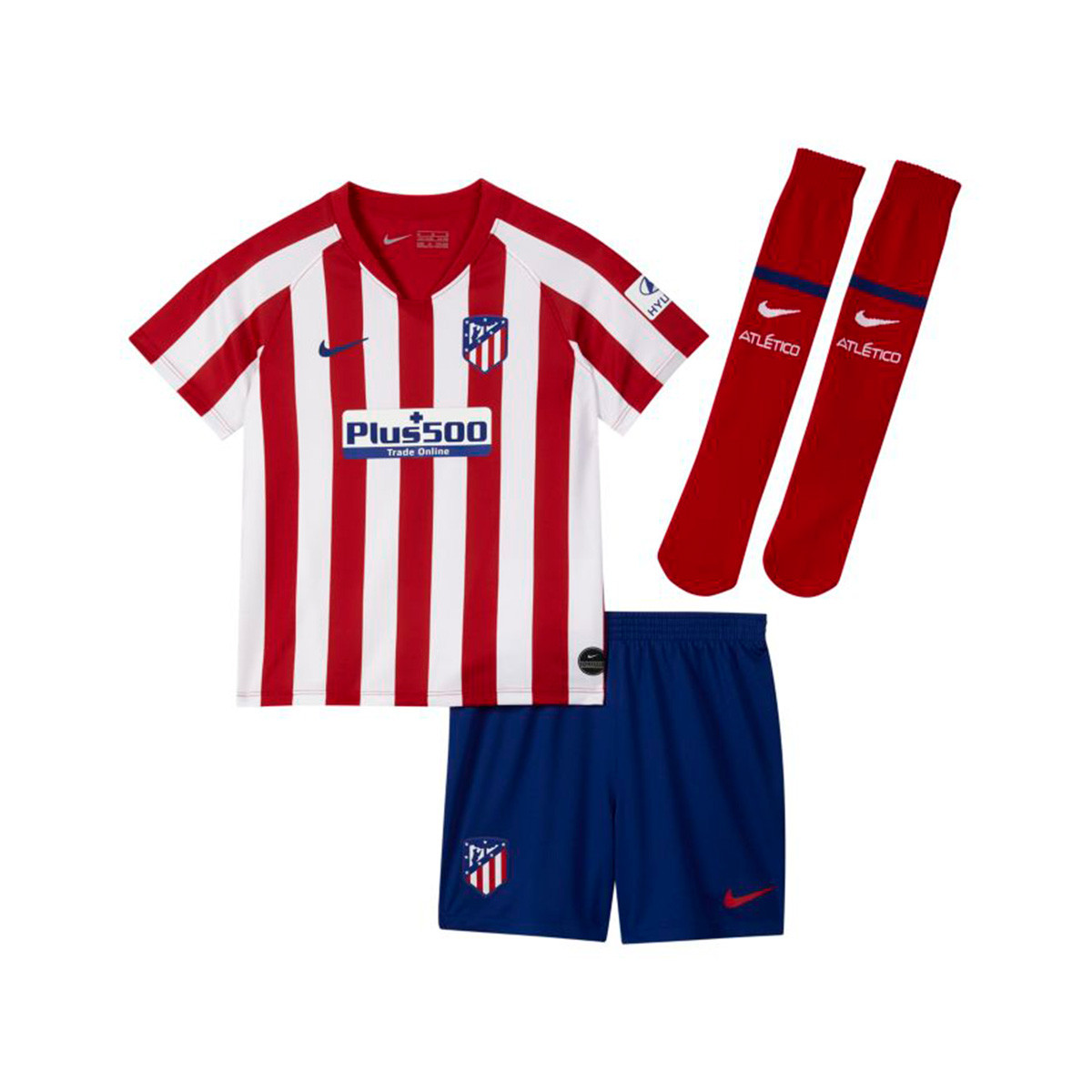 Completo Nike Atlético Madrid Breathe Completo 2019-2020 Bambino Sport  red-White-Deep royal blue - Negozio di calcio Fútbol Emotion