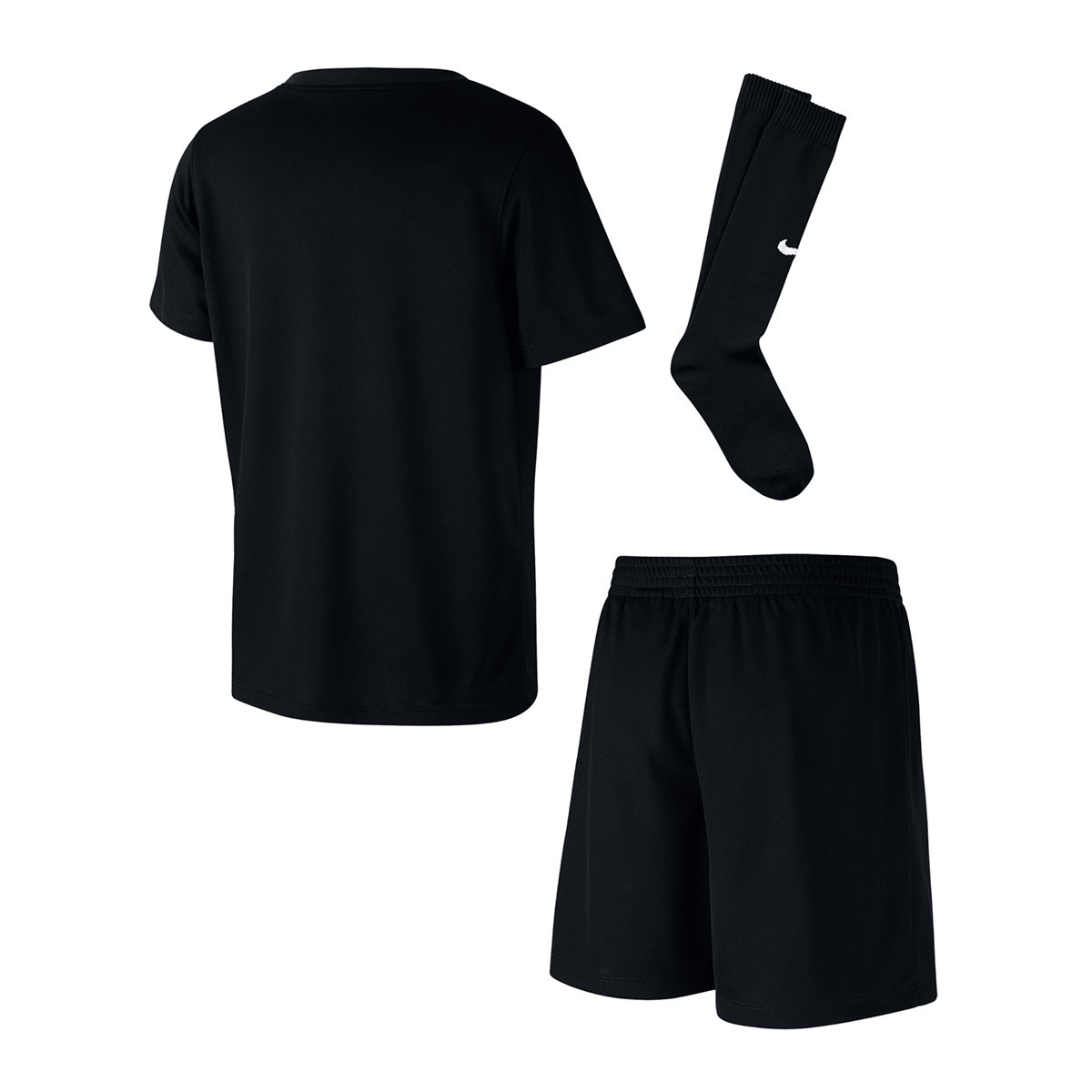 Conjunto Nike Dry Park Niño Black-White - Tienda de fútbol Fútbol Emotion