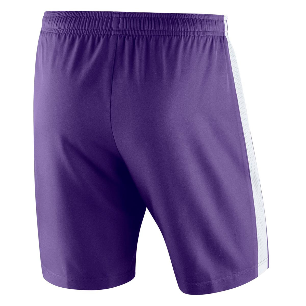 purple and white nike shorts