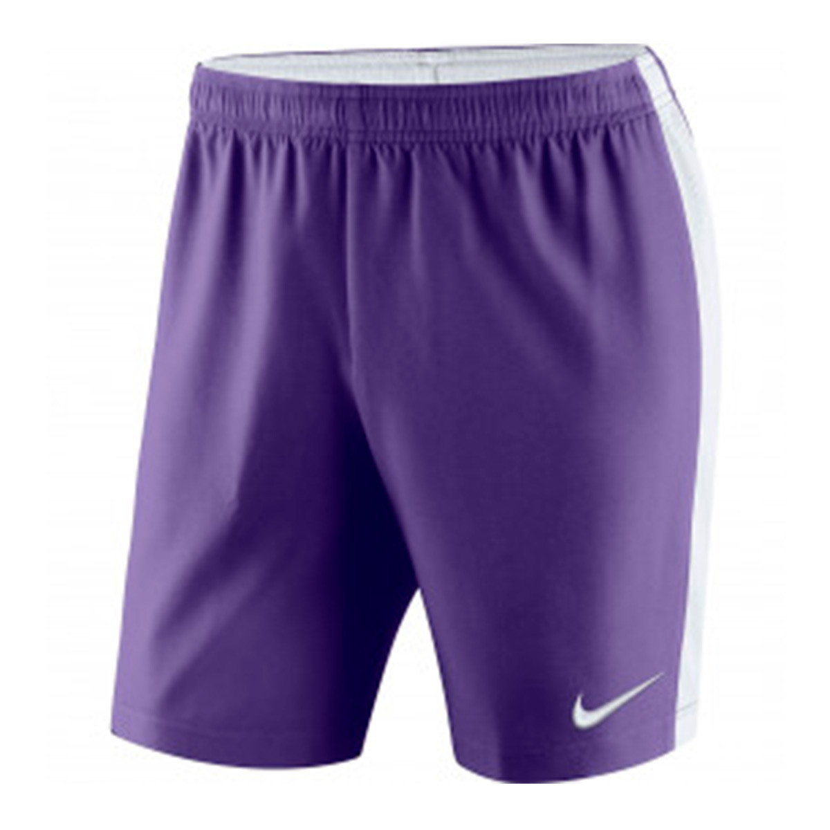 purple nike woven shorts