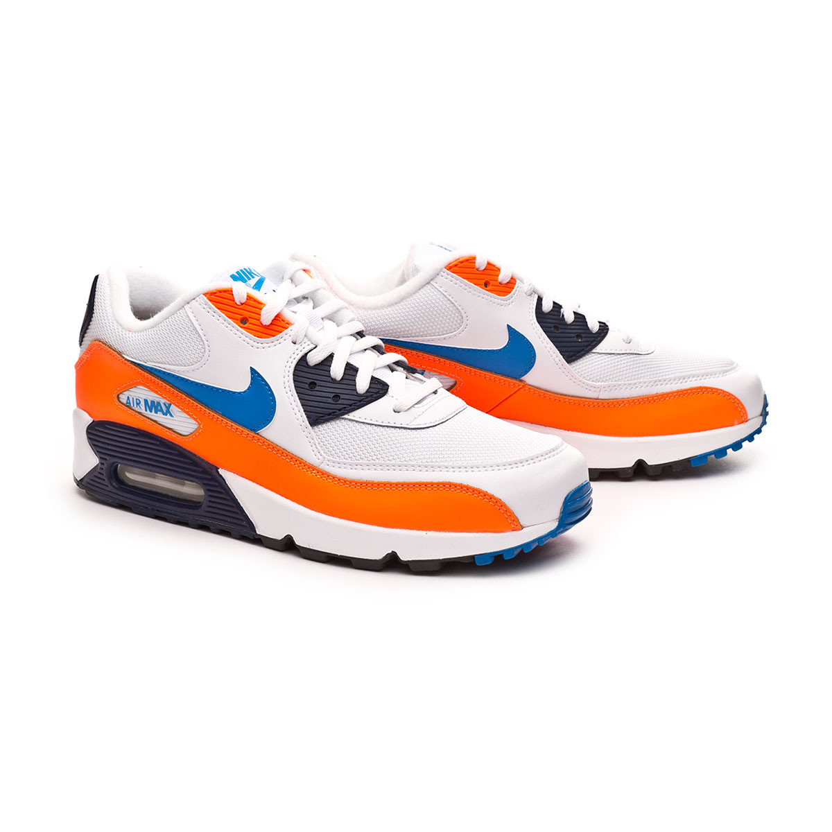 air max 90 white orange