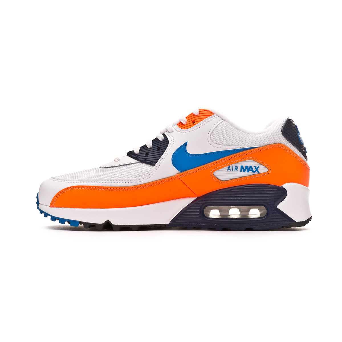 blue and orange air max