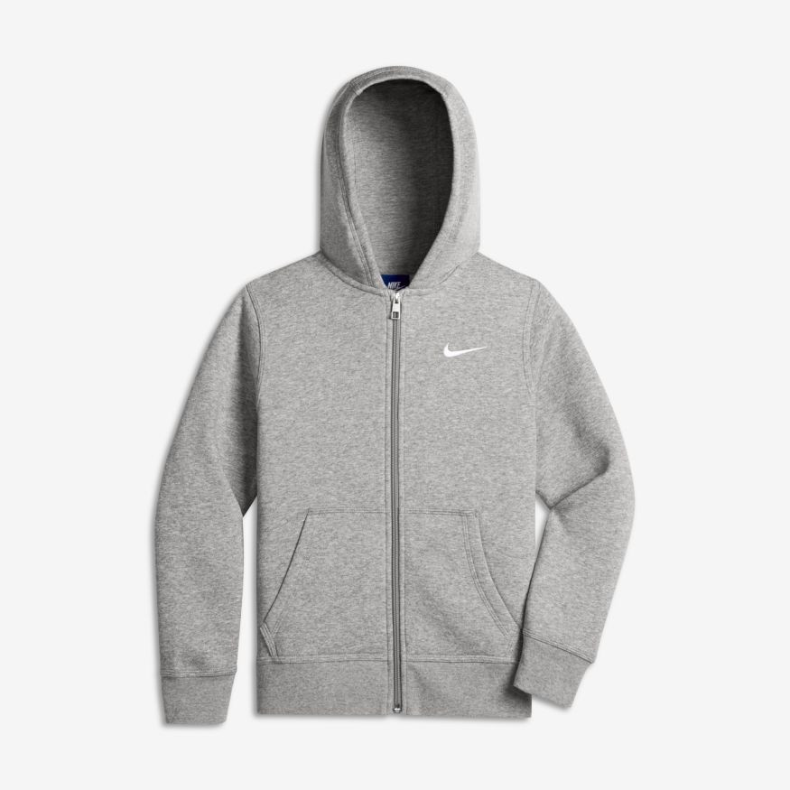 nike sportswear hoodie grey