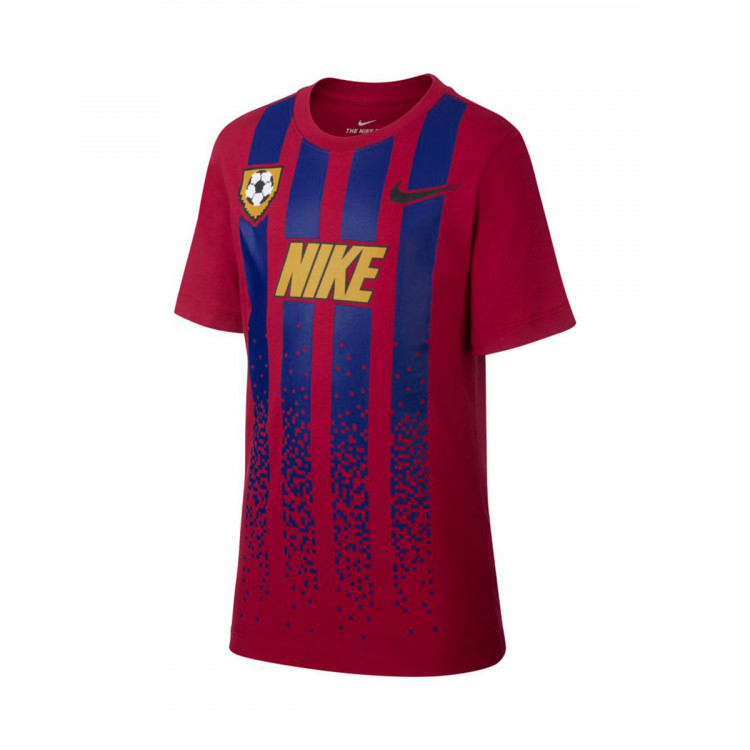 nike red soccer jersey