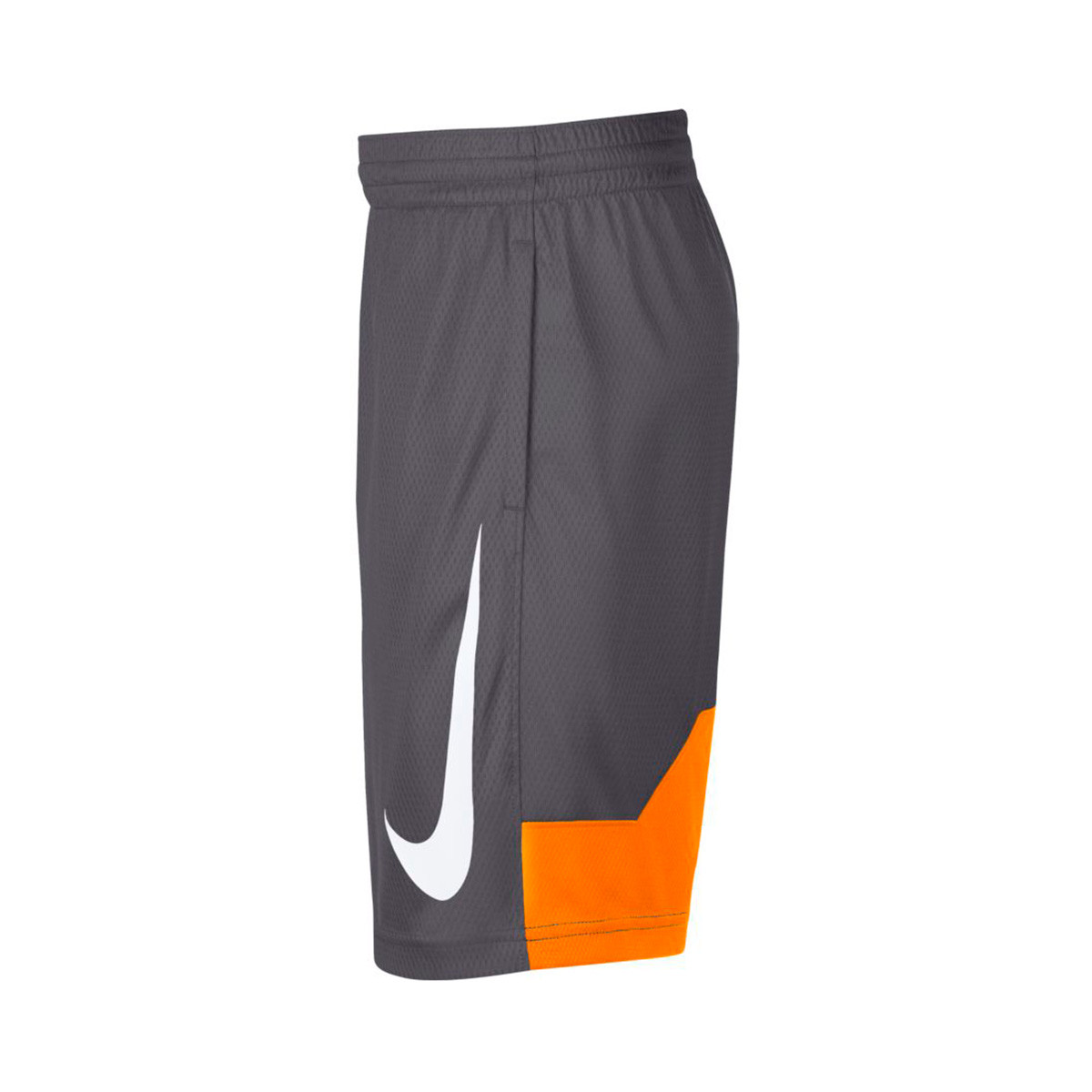 black orange and white nike shorts