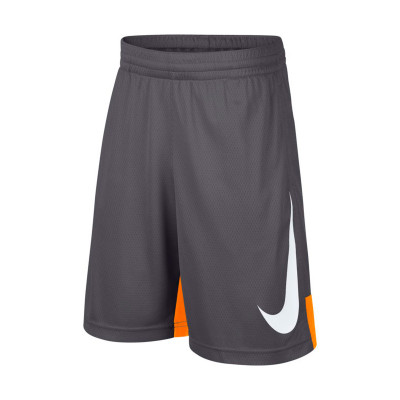 black orange and white nike shorts