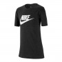 Sportswear Niño Black heather-White