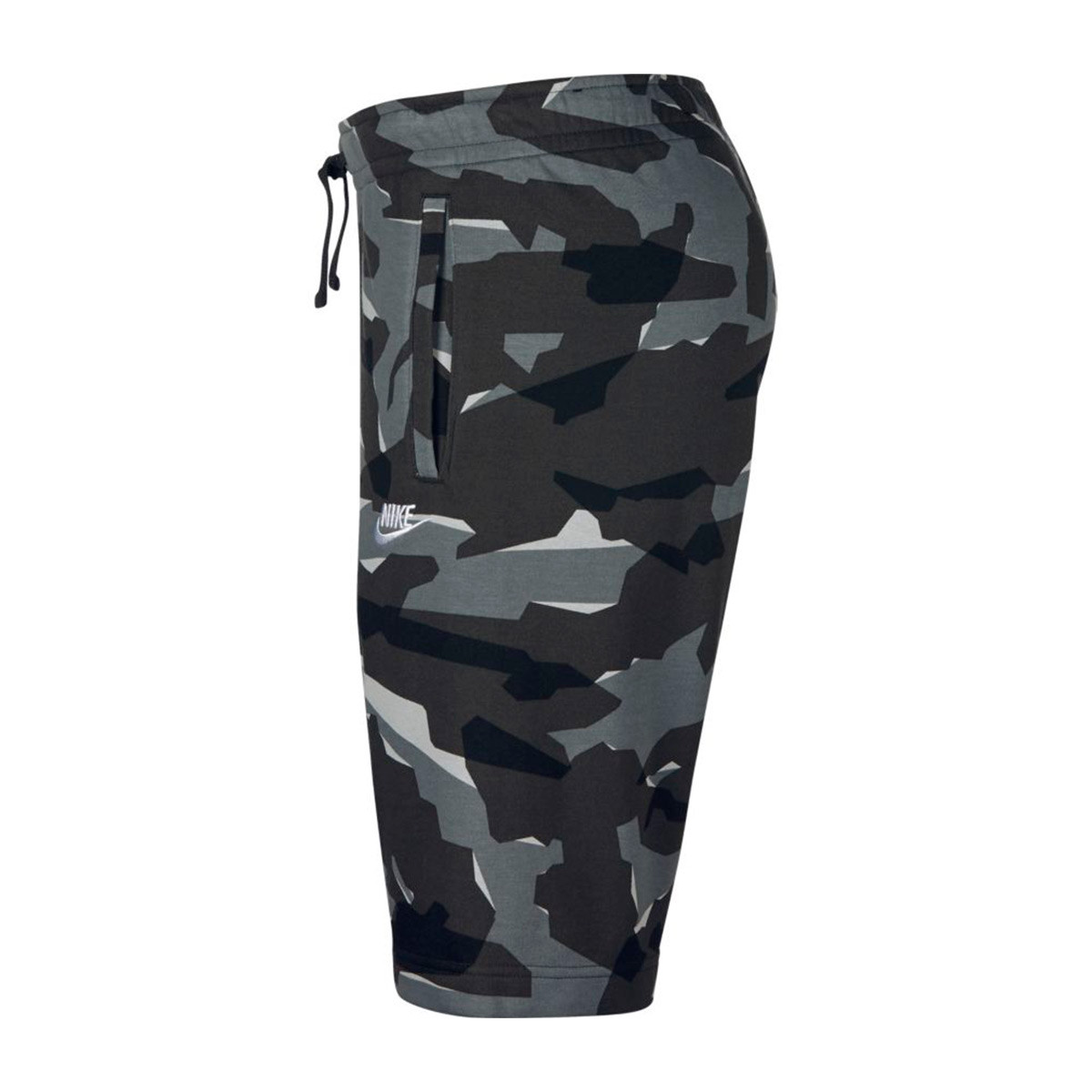 nike club camo shorts