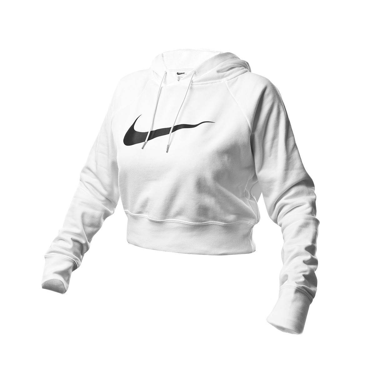 nike swoosh crop hoodie