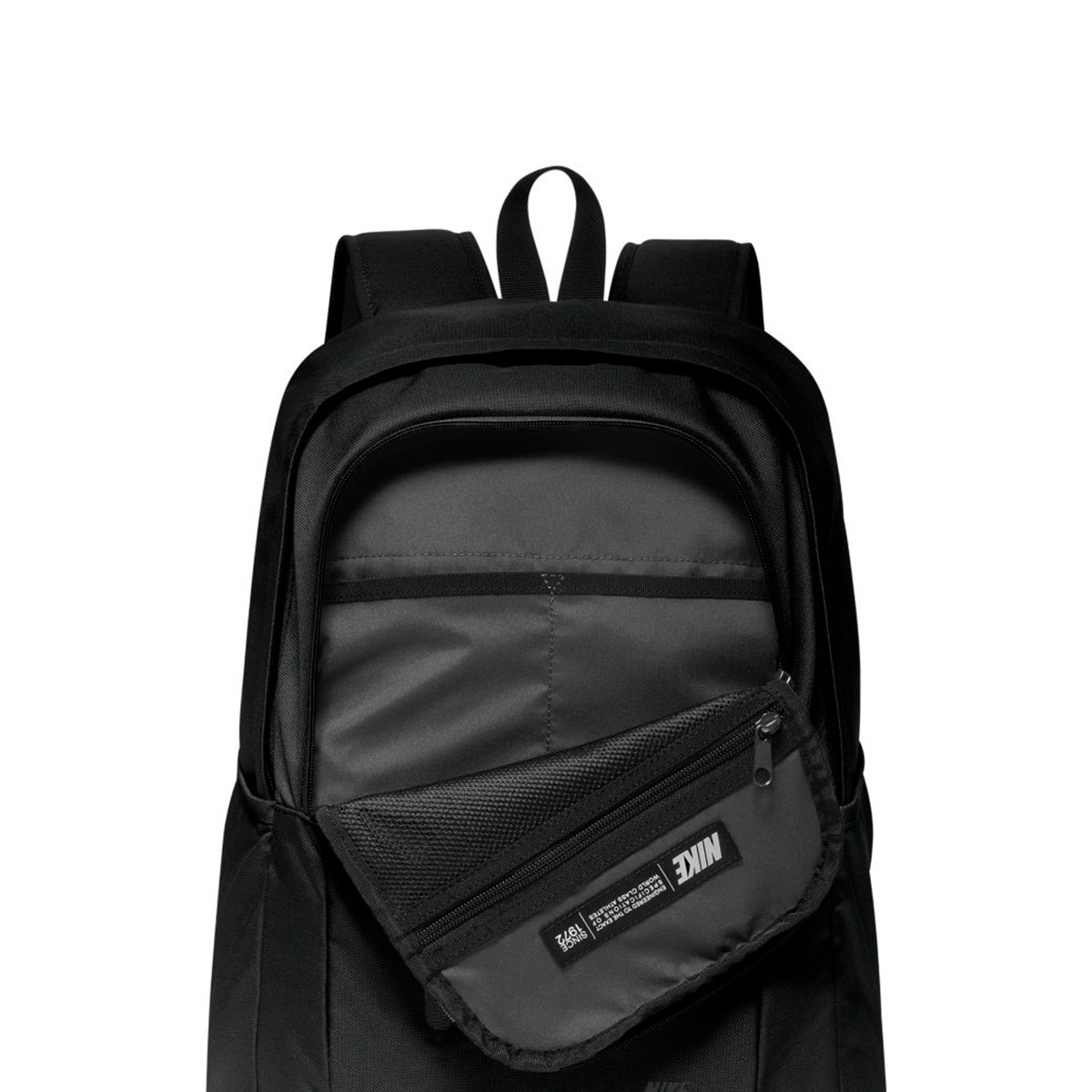 nike backpack all black