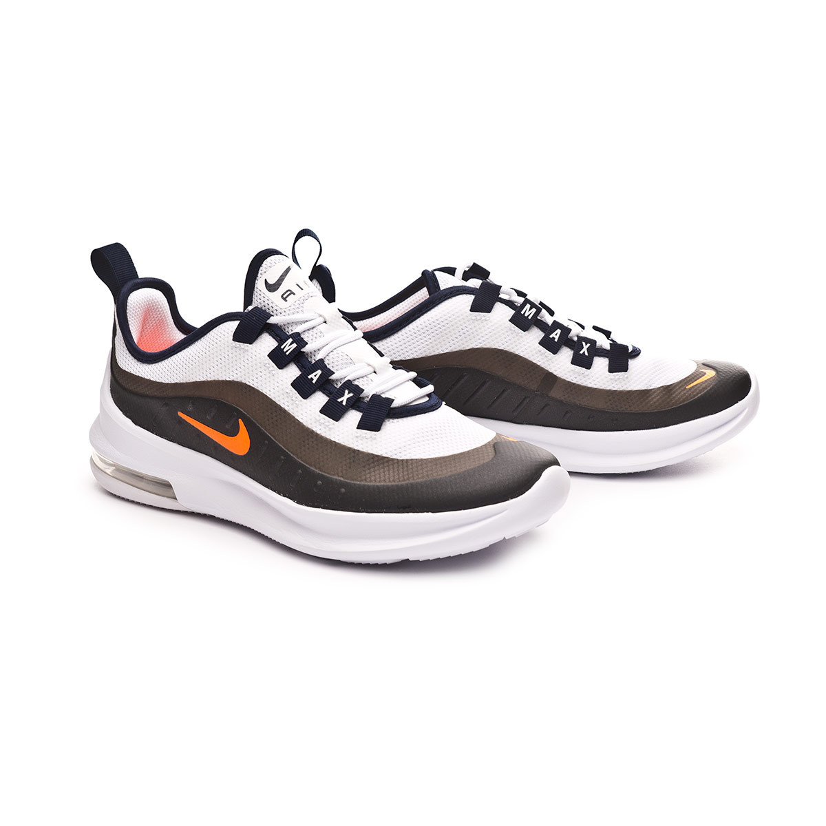 air max axis white orange