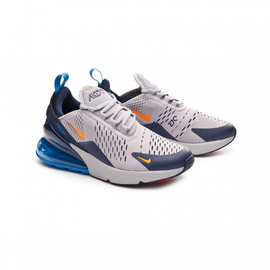nike 270 navy orange