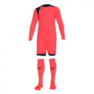 Conjunto Joma Zamora IV Coral flúor-Preto