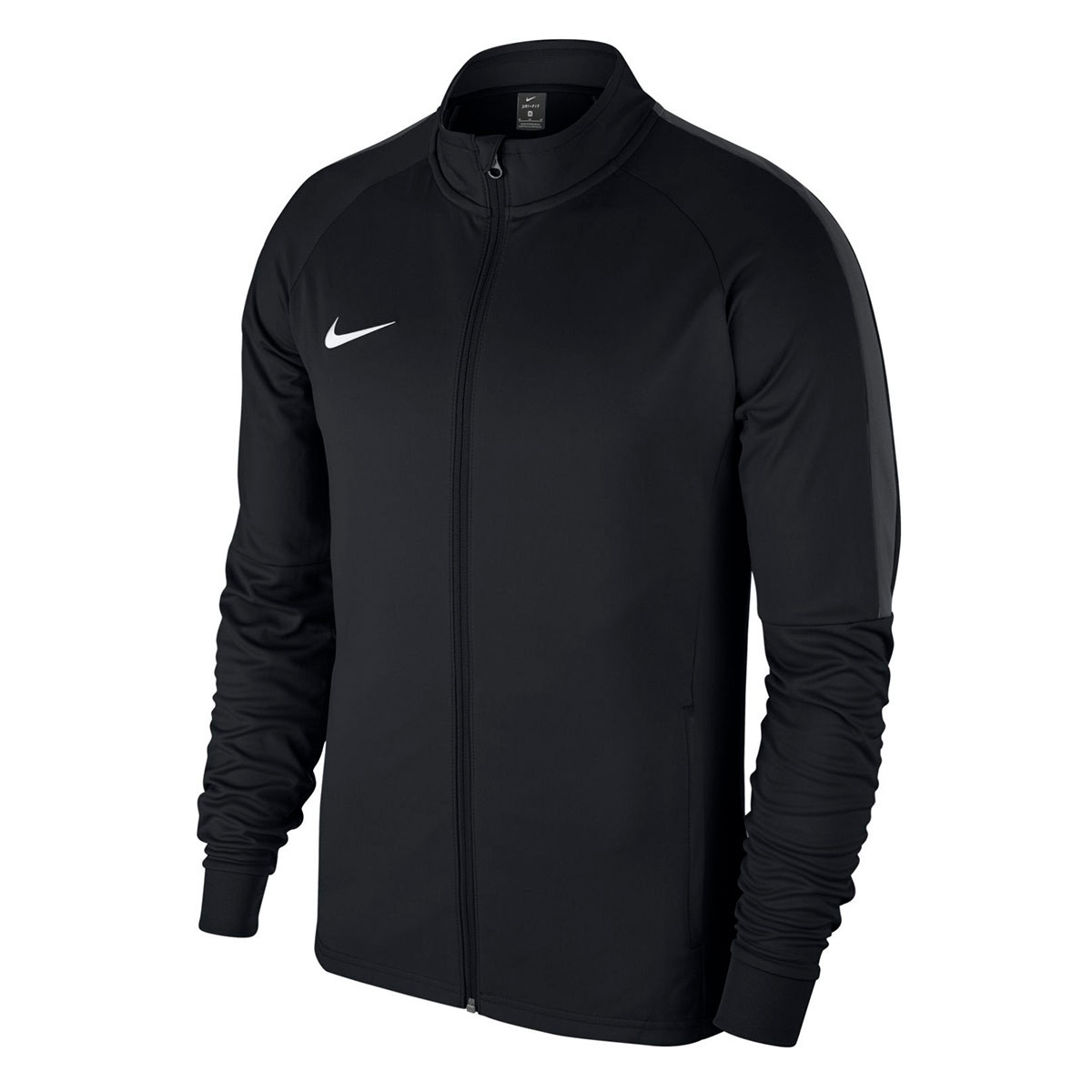 Chaqueta Nike Academy 18 Knit Niño Black-Anthracite-White - Fútbol Emotion