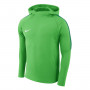 Academy 18 Hoodie Niño Light green-Pine green-White