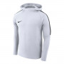 Academy 18 Hoodie Niño White-Black-Black