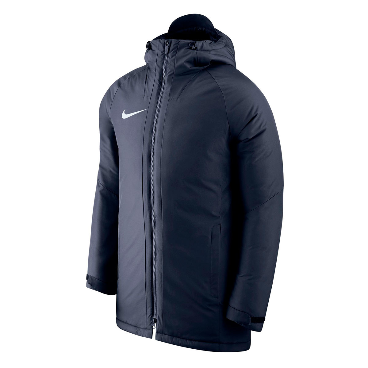 Validación Cervecería persuadir Chaquetón Nike Academy 18 Niño Obsidian-White - Fútbol Emotion